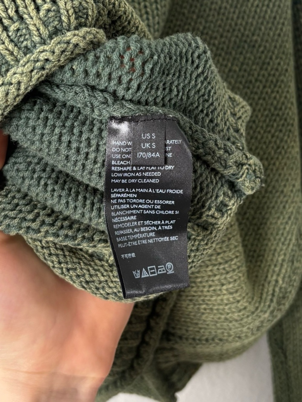 Urban Outfitters Leona Slouchy Pocket Jumper in Green - Picture 6 of 7